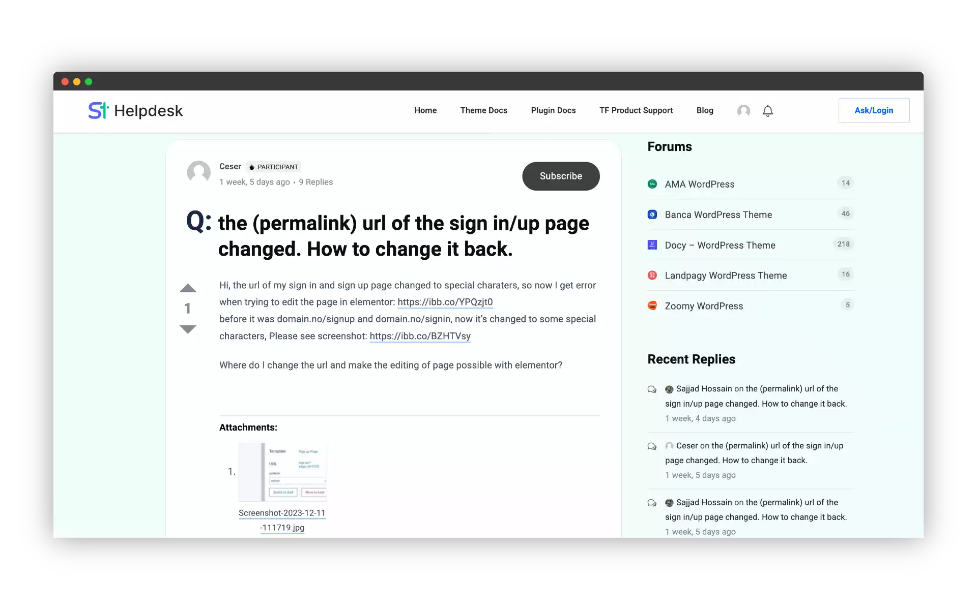 Forumax Voting System from Frontend