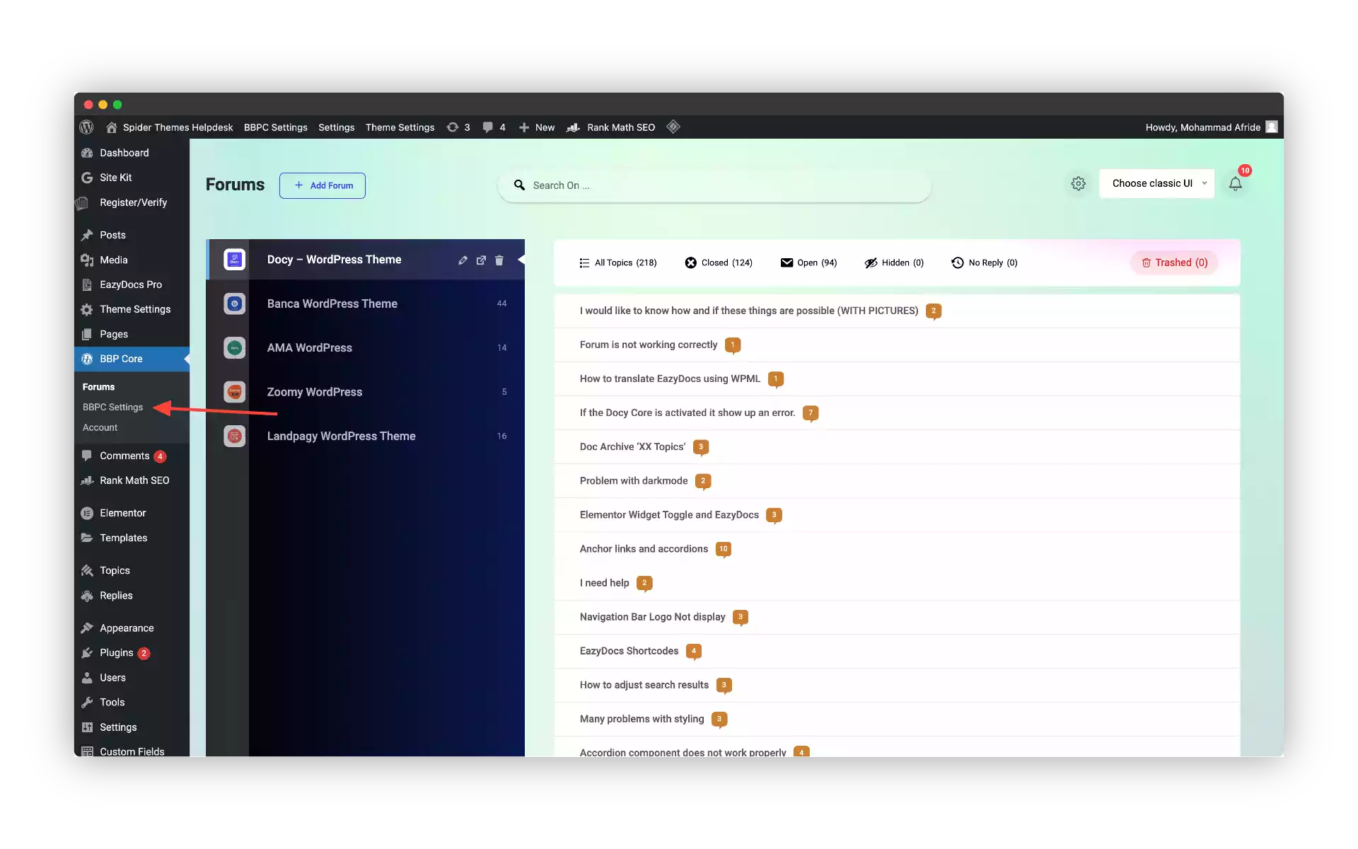Step 2 Enabling the Forumax Advanced Voting Feature 