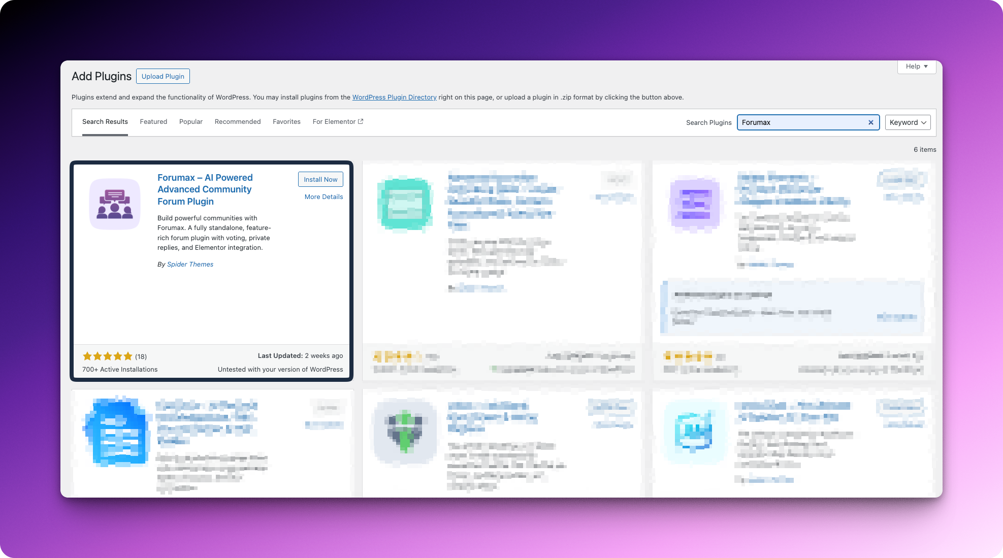 Forum Plugin for WordPress